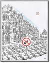 Cartoon: city parking (small) by penapai tagged bomb