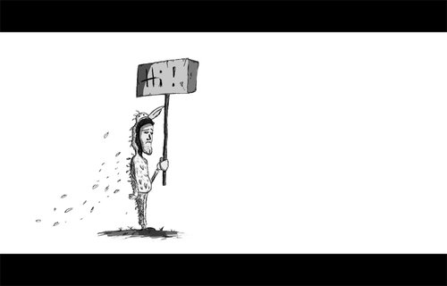 Cartoon: Jason Bird Says Hi (medium) by itsabomb tagged itsabomb