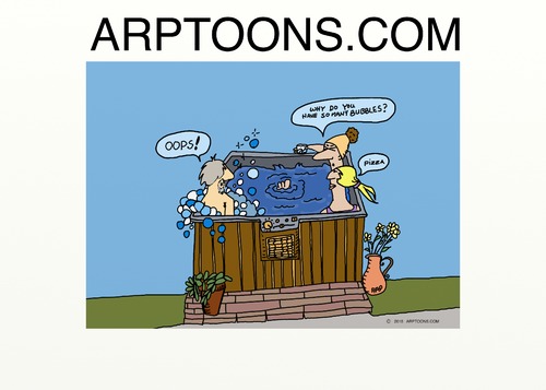 Cartoon: BUBBLES (medium) by tonyp tagged arp,bubbles,arptoons