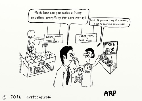 Cartoon: Profits (medium) by tonyp tagged arp,fruit,produce,cost,free,profits