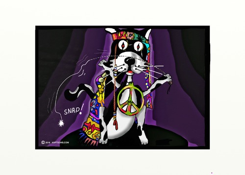 Cartoon: Zorroa (medium) by tonyp tagged arp,zorroa,cat