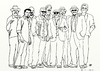 Cartoon: Blues Band (small) by tonyp tagged arp,gary,blues,music,band,arptoons