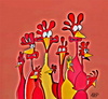 Cartoon: Chicks (small) by tonyp tagged wacom,arp,girls,water,feet,costal,cats,pot,arptoons,cartoons,space,dreams,music,ipad,camera,tonyp,baby