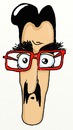 Cartoon: ED (small) by tonyp tagged arp ed man face