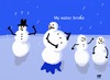 Cartoon: oops (small) by tonyp tagged arp tonyp arptoons snowman winter