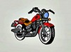 Cartoon: RED BIKE (small) by tonyp tagged arp red bike motorbike arptoons
