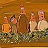 Cartoon: The hen gang (small) by tonyp tagged arp,chickens,hens,anthony,arptoons