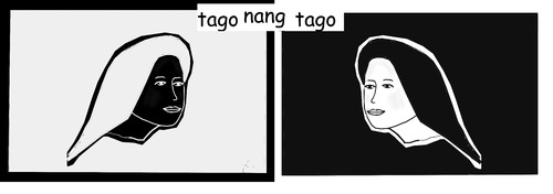 Cartoon: Tago nang Tago (medium) by Cocotero tagged tago,immigration,culture,filipinas