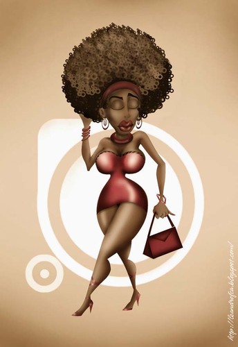 Cartoon: MULATA (medium) by leandrofca tagged art,ilustration