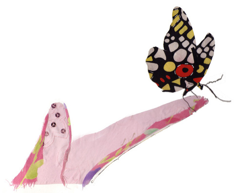 Cartoon: Butterfly (medium) by juniorlopes tagged butterfly,collage