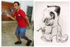 Cartoon: Creator versus creature (small) by juniorlopes tagged caricature,turcios