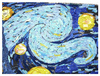 Cartoon: detail Starry Night (small) by juniorlopes tagged starry,night