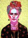 Cartoon: Frida Kahlo (small) by juniorlopes tagged art,
