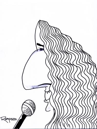 Cartoon: Bethania (medium) by Marcelo Rampazzo tagged maria,bethania,maria,bethania,musikerin,brasilien,sängerin,nase,karikatur,gesicht,frau,frauen,portrait,kopf