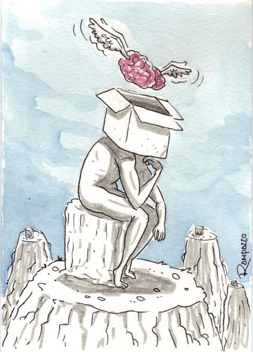 Cartoon: Out of Box (medium) by Marcelo Rampazzo tagged mind,free,box,thinking,ideas,mind,free,box,thinking,ideas