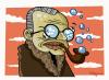 Cartoon: Jean Paul Sartre (small) by Marcelo Rampazzo tagged jean paul sartre