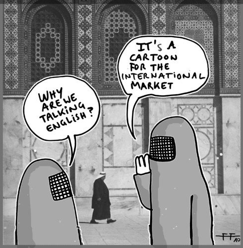 Cartoon: why (medium) by Florian France tagged why,english,international,cartoon,market