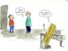 Cartoon: Holz arbeitet - version II (small) by Florian France tagged holz,arbeit,freizeit