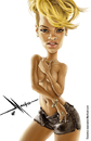 Cartoon: Rihanna (small) by Mecho tagged rihanna