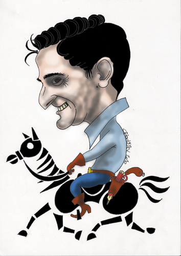 Cartoon: XAVI (medium) by ivo tagged wow