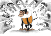 Cartoon: monkey (small) by ivo tagged wow