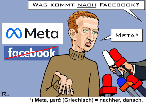 Cartoon: Ex-Facebook (medium) by RachelGold tagged facebook,meta,zuckerberg,technologie,big,tech,social,media,korruption,facebook,meta,zuckerberg,technologie,big,tech,social,media,korruption