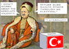Cartoon: Absolutist (small) by RachelGold tagged turkey,presidential,election,erdogan,dictatorship,sultan,pseudo,democracy,hitler,ottoman