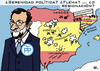 Cartoon: Don Quijote Rajoy (small) by RachelGold tagged spain,elections,parties,pp,psoe,podemos,ciudadanos,rajoy