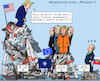 Cartoon: EU NATO Arming (small) by RachelGold tagged nato,eu,summit,usa,belgium,uk,france,germany,turkey,russia,trump,macron,junckers,merkel,erdogan,putin,arms,weapons,war,warmongers,peace