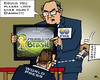 Cartoon: FIFA Diversionary Tactic (small) by RachelGold tagged soccer,fifa,policy,brasl,qatar,2014,2022,orruption