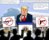 Cartoon: NRA-Logic? (small) by RachelGold tagged shooting,el,paso,dayton,trump,visit,nra,weapons