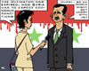 Cartoon: Sanctions (small) by RachelGold tagged syria,ultimatum,arab,league,sanctions,assad,violence,protesters