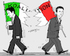 Cartoon: Italien Koalition Ex (small) by MarkusSzy tagged italien,regierung,ex,ausscheiden,renzi,fraktion,koalition,krise