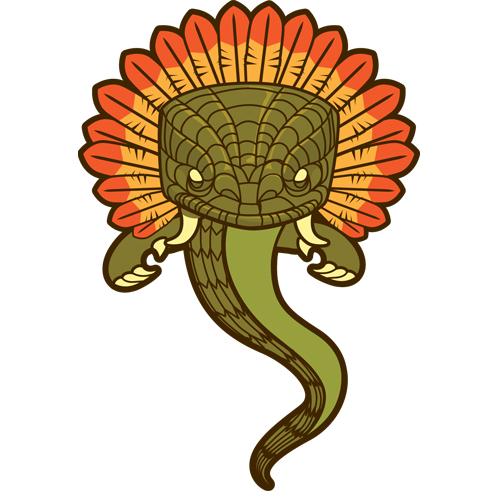 Cartoon: Quetzalcoatl (medium) by mostro tagged quetzalcoatl,serpiente,emplumada,vector,mostro