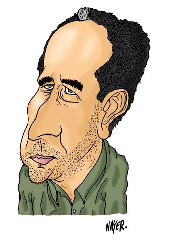 Cartoon: Atilla Atala (medium) by Nayer tagged atilla,atala,turkey,cartoonist,naye,sudan