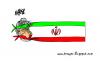 Cartoon: Mir-Hossein Mousavi Khameneh (small) by Nayer tagged mahmoud ahmadinejad iran elections mir hossein mousavi