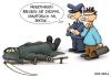 Cartoon: unnatürlich (small) by ralfschnellegmxde tagged ärzte,todesfeststellung,medical,death