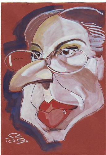 Cartoon: Anna Politkovskaya (medium) by zed tagged anna,politkovskaya,russia,moscow,putin,journalist,portrait,caricature