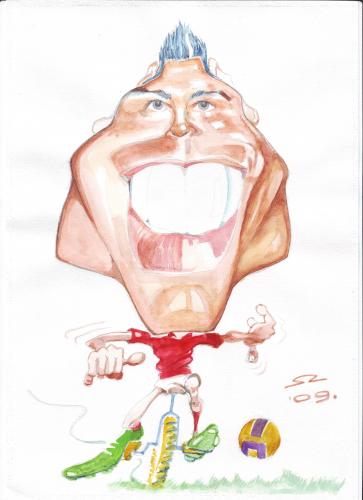 Cartoon: Cristiano Ronaldo (medium) by zed tagged cristiano,ronaldo,faces,football