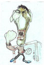 Cartoon: mirko alilovic (small) by zed tagged mirko,alilovic,croatia,handball,sport,portrait,caricature