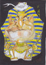 Cartoon: mubaraon (small) by zed tagged hosni,mubarak,arab,republic,of,egypt,politician,president,portrait,caricature