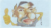 Cartoon: Roy Alberto (small) by zed tagged roy,alberto,gonzalez,vargas,costa,rica,artist,portrait,caricature
