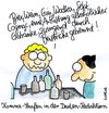 Cartoon: Komma-Saufen (small) by Matthias Schlechta tagged komma,saufen,komasaufen