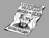 Cartoon: Dead.or.dead (small) by firuzkutal tagged barack,osama,bin,laden,arap,dead,kill,obama,crisis,usa,bush,problem,burn,middle,east
