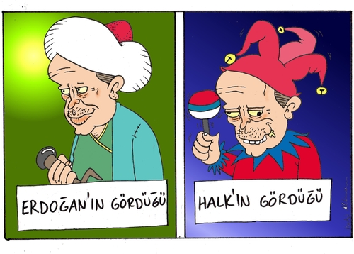 Cartoon: Erdogan (medium) by kader altunova tagged türkiye,erdogan,geipark,taksim,sultan,soytari