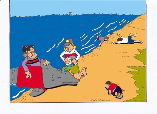 Cartoon: refugee (medium) by kader altunova tagged kind,ertunken,flüchtling,meer,europa,krieg,türkei