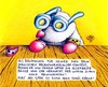Cartoon: Maulwurf Brille (small) by Jupp tagged maulwurf,mole,brille,glasses,junior,sohn,jupp,bomm,bilder,bild,cartoon,illustration,oma,opa,gebiss