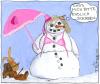 Cartoon: Schluss mit Winter (small) by TRIPKE tagged schneemann winter wetter sterben