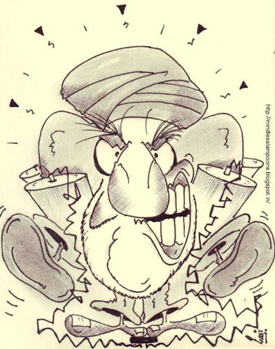 Cartoon: In Jihad..the perfect BLOW job (medium) by mindpad tagged bomber,suicide,terrorism,jihad