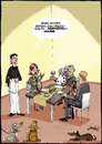 Cartoon: Servietten (small) by andre sedlaczek tagged umwelt,ressourcen,klimawandel,hunde,restaurant